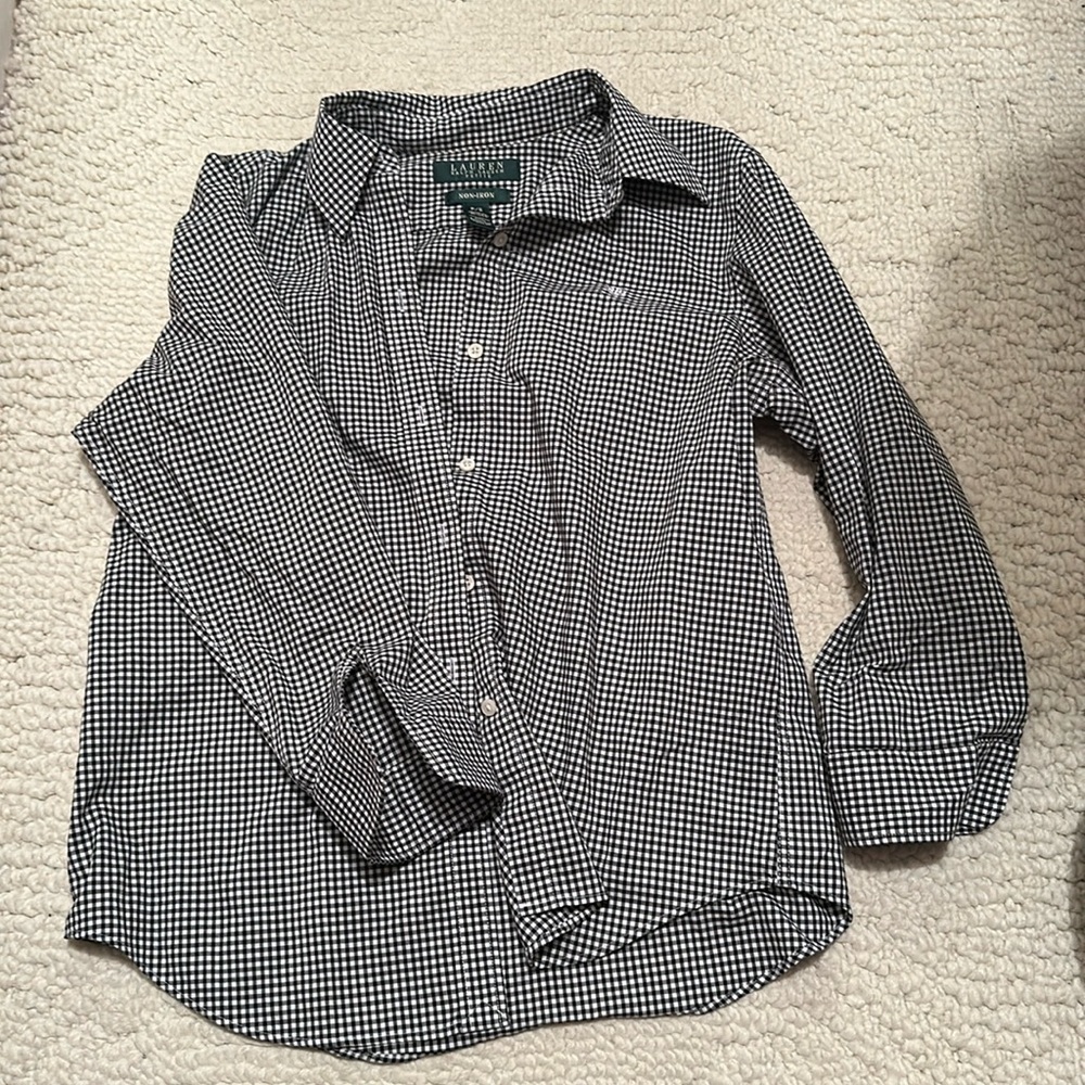Women’s gingham blouse